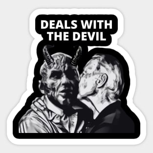 Deals With The Devil (Joe Biden) Sticker